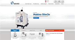 Desktop Screenshot of makino.com.sg